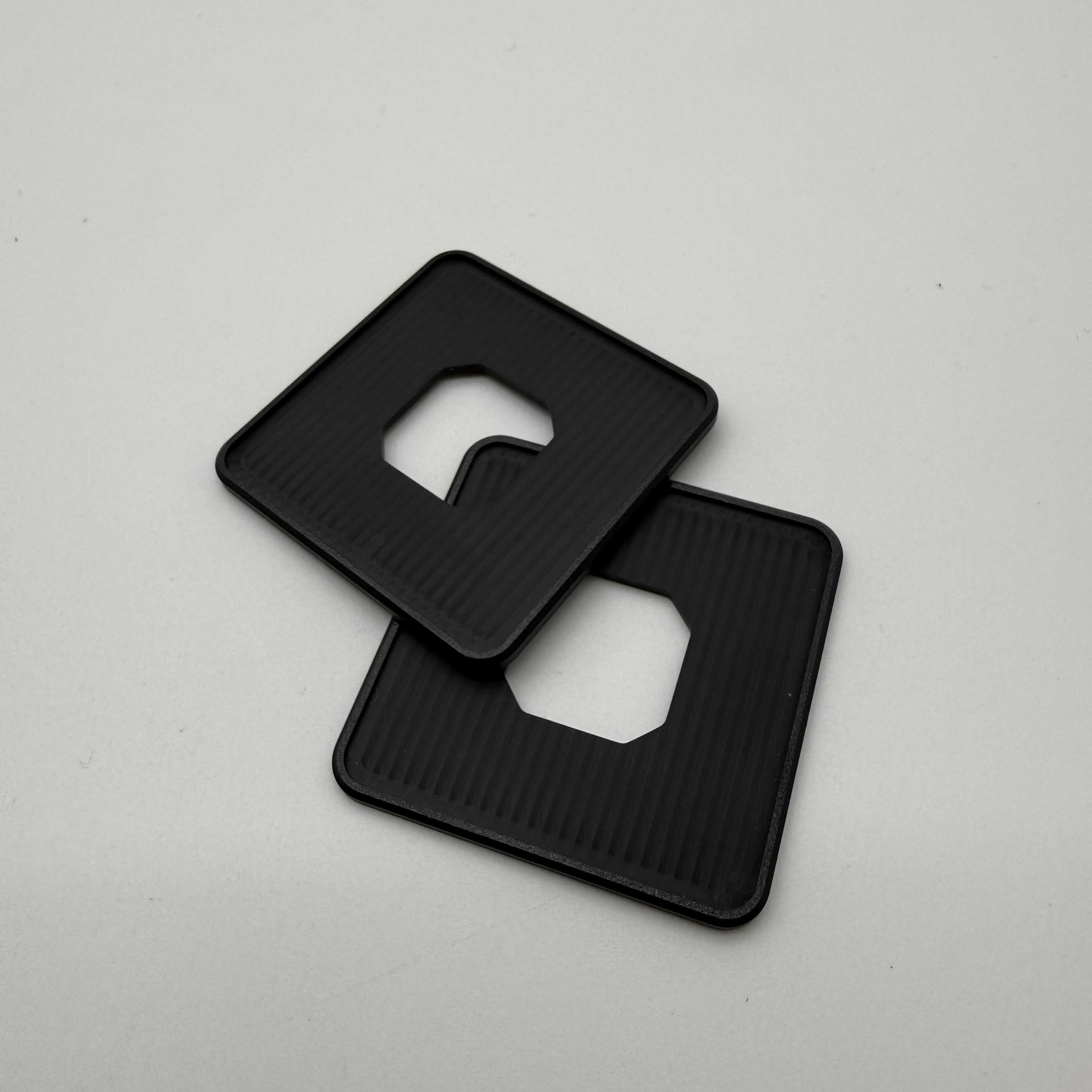 来图来样定制加工PC / 环氧板绝缘垫片方形带孔支撑固定件